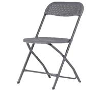 ITTRUH Tabouret Pliant avec Dossier, Tabouret Pliant Portable en métal de 18 Pouces, Chaise Pliable for Cuisine Adulte for Balcon de Jardin