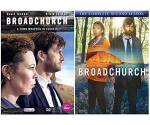 ITV British television crime drama Broadchurch 1-2 Complete DVD Collection : Broadchurch Series 1 / Broadchurch Series 2 + Special Features : Behind the Scenes + Cast Filmographies + Picture Gallery + Deleted Scenes plus much more by Olivia Colman