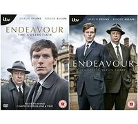 ITV Complete Endeavour 1-3 : Pilot & Complete Series 1, 2 & 3 DVD Collection + Extras : Creating Endeavour - the next chapter of Colin Dexter's legacy + Spires, ashtrays, quads and pastels - shooting Endeavour's Oxford +