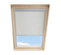 Store Occultant Compatible avec VELUX S06, 606, 4, Beige Clair