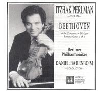 Itzhak Perlman - Beethoven Violin Concerto in D Major: Romance Nos. 1 & 2 (UK Import)