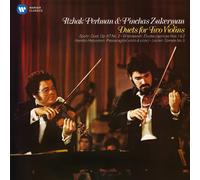 ITZHAK/ZUKERMAN,PINCHAS PERLMAN - DUETS FOR TWO VIOLINS CD NEUF HÄNDEL/SPOHR/