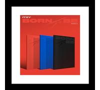 ITZY Born to BE 2nd Album Standard RED Version CD+60p PhotoBook+24p Lyric Book+1p Eyes PhotoCard+2p PhotoCard+1p Mini Folding Poster on Pack+Tracking Sealed