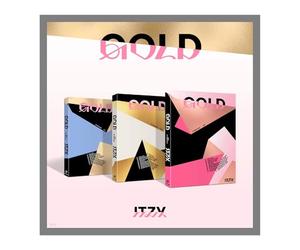 ITZY Gold 2nd Album Standard Random Version CD+72p PhotoBook+1p Folding Poster on Pack+2p PostCard+2p PhotoCard+Tracking Sealed