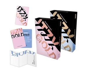 ITZY - GOLD 9th Mini Album (PLATFORM_NEMO Ver. / Random) QR Card + Photocards + Mini Poster + 2 Pin Badges + 4 Extra Photocard Official K-POP Sealed Album