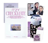 ITZY - ITZY - [CHECKMATE] (STANDARD EDITION - RYUJIN Ver.) Photobook + Photocard + CD-R + Mini Folding Poster + Lyric Paper + Sticker + Postcard Set + Special Card + Poster + 2 Badges + 4 Extra Photocards