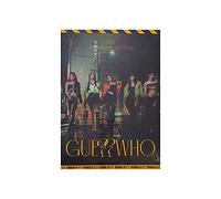 ITZY - ITZY Guess Who Mini Album [Night Version] CD+Photobook+Photocards+Mini Folding Poster+Sticker Pack+Newspaper+(Extra ITZY 6 Photocards+Pocket Mirror)