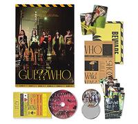 ITZY Mini Album - GUESS WHO [ NIGHT ver. ] CD + Photobook + Photocard + Mini Folding Poster + Sticker Pack + Newspaper + OFFICIAL POSTER