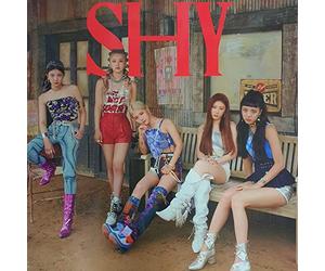 Itzy - Not Shy Album [C ver.] [Pre Order] CD+Photobook+Folded Poster+Pre Order Benefit+Others with Extra Decorative Sticker Set, Photocard Set