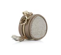 Itzy Ritzy Étui pour tétine avec clip - Breloque pour tétine avec fermoir pour attacher facilement à un sac à langer ou un sac à main ; mesure 6,3 cm de diamètre et peut contenir 2 sucettes, Grayson