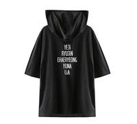ITZY Shirt Kpop ITZY Yuna RYUJIN CHAERYEONG Lia YEJI Fans T-shirt à capuche
