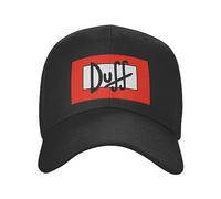 IUAOUADA Casquette de Baseball Unisex Classic Duff Beer en Plein air pour Hommes Bonnets de Papa Unisex réglables personnalisés Casquettes d’été Casquettes Snapback Cadeau personnalisé