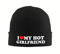 IUAOUADA Chapeau d’Hiver Unisexe J’Aime ma Petite Amie Sexy J’Aime ma Petite Amie Sexy Casquette tricotée Chaude Casquette Bonnet Bonnet d’extérieur Automne Hiver Tuques d’extérieur pour Unisexe