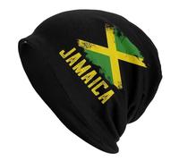 IUAOUADA Chapeau d’Hiver Unisexe Jamaïque Rasta Masta Jamaïcain Unisex Bonnets Bonnets Bonnet tricoté Mode Chaude Cadeau de Skullies d’extérieur Automne Hiver