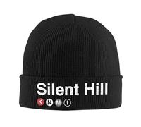 IUAOUADA Chapeau d’Hiver Unisexe Silent Hill Bonnet Bonnets Gaming Gamer Beanie Skullies Craquettes Cadeau élastique élastique féminin Masculin Sportif Outdoor Casual