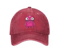IUAOUADA Mode Unisexe R E P O Jeux d’Horreur robotique Figurine Anime Casquettes de Baseball usées Jeu REPO lavé Casquette Snapback pour Hommes Casquettes Casquettes Cadeau extérieur