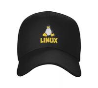 IUAOUADA Outdoor Unisex Linux Tuxedo Logo Penguin Casquette de Baseball Casquette de Golf Homme Chapeau Sunhat Hommes Cadeaux personnalisés pour Femmes