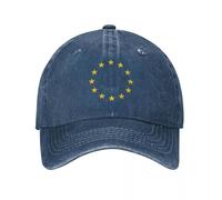 IUAOUADA Unisex en Plein air UE Europe Union européenne Étoiles européennes Casquette de Baseball Streetwear Rave Chapeau féminin Cadeau personnalisé pour Hommes