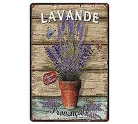 IUBBKI Affiche de lavande Tête de mort Fleurs Plaque en métal, Be Kind to Your Mind Woman Cave Decor Tin Signs Home Garage Bar Sign Coffee Farm Country Kitchen Wall Home Decor