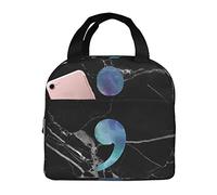 IUBBKI Boîte à lunch isolée par sacs à lunch en point-virgule avec sac fourre-tout plus frais réutilisable de poche pour la plage de pique-nique