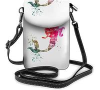 IUBBKI Chinois Lady Bird petit téléphone portable sac à main Style rétro Floral sac à bandoulière pour femmes portefeuille sacs à main et sacs à main bleu et blanc
