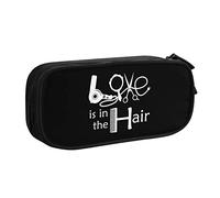 IUBBKI Coiffeur Coiffeur Amour Crayon Sac Grande Capacité Double Couche Bureau École Portable Crayon Cas