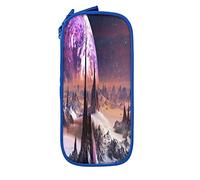 IUBBKI Étui à Crayons Stylo Sac Galaxy étoiles collines Grande capacité Sac à Crayons Stylo Organisateur Pochette à Crayons collège école pour garçons Filles