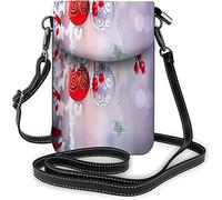 IUBBKI Floral petit téléphone portable sac à main aquarelle Roses Bouquet croissance plante sac à bandoulière pour femmes portefeuille sacs à main et sacs à main foncé
