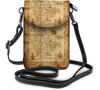 IUBBKI Floral petit téléphone portable sac à main aquarelle Roses Bouquet croissance plante sac à bandoulière pour femmes portefeuille sacs à main et sacs à main foncé