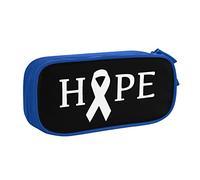 IUBBKI Hope Lung Cancer Pencil Bag Grande capacité Double Couche Office School Portable Pencil Case