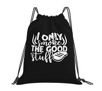IUBBKI I OnlyThe Good Stuff Viande dégustation barbecue 14 x 16 en sac à dos à cordon sac de sport léger sac de basket étanche