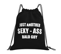 IUBBKI Just Another Sexy-Ass Bald Guy Sac à dos à cordon étanche Sac à dos de sport avec cordon de serrage Sac de sport