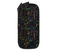 IUBBKI L'étui à Crayons mathématiques Grande capacité Pochette à Crayons Durable Sac de Stylo de Rangement avec Pochette à Fermeture éclair boîte étui Stationnaire