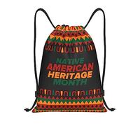 IUBBKI Native American Heritage Mois Sac à dos à cordon étanche Sac de plage Sac de sport Petit sac à dos de voyage Sac à dos de sport pour femmes hommes