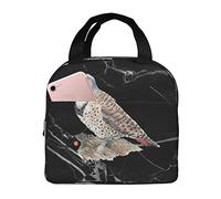 IUBBKI Northern Flicker Lunch Bags Boîte à lunch isolée avec sac fourre-tout isotherme réutilisable pour la plage de pique-nique