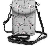 IUBBKI Petit sac à main en cuir Pu pour téléphone portable Big White Dark Head Ferocity Tiger Open Mouth Sacs à bandoulière Portefeuille de voyage