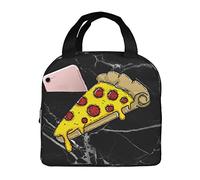 IUBBKI Pizza Is Love Sacs À Lunch Boîte À Lunch Isolée Sac De Pique-Nique Déjeuner Refroidisseur Sac Fourre-Tout Pour Femme Homme Garçon Fille Bureau Travail École