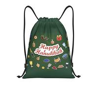 IUBBKI Rosh Hashanah Sac à dos à cordon étanche Sac de plage Sac de sport Petit sac à dos de voyage Sac à dos de sport pour femmes hommes