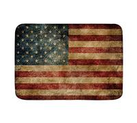 IUBBKI Tapis de bain lavable motif drapeau américain 40 x 60 cm
