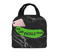 IUBBKI We Can Pickle That Lunch Bags Boîte à lunch isolée avec sac fourre-tout isotherme réutilisable pour la plage de pique-nique