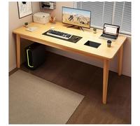 IUBGFTO Bureau d'étude, Station de Travail, Style Simple, Bureau exécutif pour PC, Table de Travail Robuste et Stable, Bureau d'ordinateur Moderne, pour Bureau à Domicile (Bois 39 x 22 x 29 Pouces)