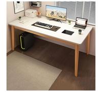 IUBGFTO Bureau d'étude, Station de Travail, Style Simple, Bureau exécutif pour PC, Table de Travail Robuste et Stable, Bureau d'ordinateur Moderne, pour Bureau à Domicile (Blanc 47 x 22 x 29 Pouces)