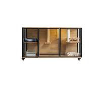 IUBGFTO Maison pour Animaux de Compagnie, Armoire pour Chat, Villa intérieure, Petite Maison pour Chat, Grand Espace, animalerie, Cage pour Chat