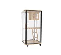 IUBGFTO Maison pour Animaux domestiques, Villa pour Chat, Grand Espace, Cage pour Chat, Maison pour Chat, Maison pour Chat, Maison pour Chat, Armoire pour Chat, Villa pour Chat (Une Couleur 120)