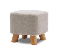 IUBGFTO Tabouret Ottoman en Bois Massif, Tabouret de canapé, Repose-Pieds Ottoman, Banc Court créatif, Repose-Pieds, Meubles Modernes, décoration, Tabouret à Chaussures (Uni)