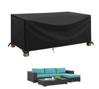 IUCUHE 210x155x55cm/Longueur x Largeur x Hauteur Housses De Meubles De Jardin,Housse De Canapé,Bache De Protection Exterieur Table,Housse Salon De Jardin Extérieure pour Table Chaise Canapé