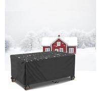 IUCUHE Housse de Protection ImperméAble pour Meuble de Jardin 65x45x45cm/L x l x H Bache Salon de Jardin Exterieur Impermeable,Bache de Protection Exterieur Table avec Cordon de Serrage