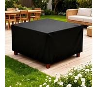 IUCUHE Housse Salon de Jardin Exterieur 185x75x70cm/Longueur x Largeur x Hauteur 420D Oxford Housse Table de Jardin Rectangulaire,D'hivernage Bache Protection Salon