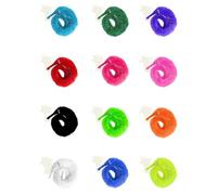 IUDWCG 12 Pcs Jouets en forme de vers, chenilles magiques, vers magiques, jouets en forme de vers colorés, vers magiques tordus, vers ondulés, jouets d'entraînement pour chatons