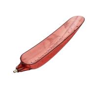 Iuhtrb 2 Section Baux De Pêche Télescopiques Scoops Double Tête Durabilité Construction en Plastique Poignée Ergonomique pour Un Outil D'appâtage Télescopique De Coulée Précise